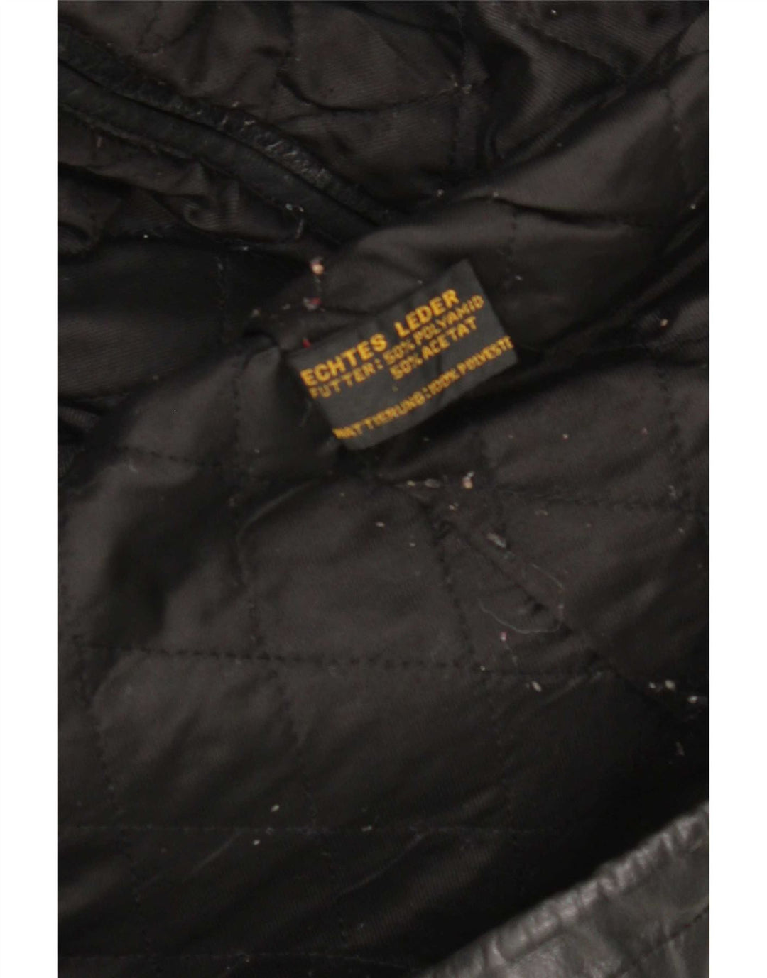 Cappotto oversize in pelle da donna Yorn EU 40 medio nero