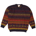 Maglione maglione girocollo da uomo Pitti IT 54 XL Fair Isle multicolore