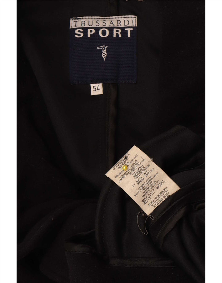 Caban Uomo Trussardi IT 54 2XL Lana Nera