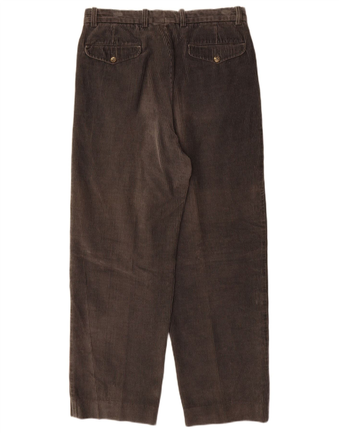 Pantaloni larghi da uomo in velluto a coste con picchetti BELFE IT46 Small W30 L28 Grigio