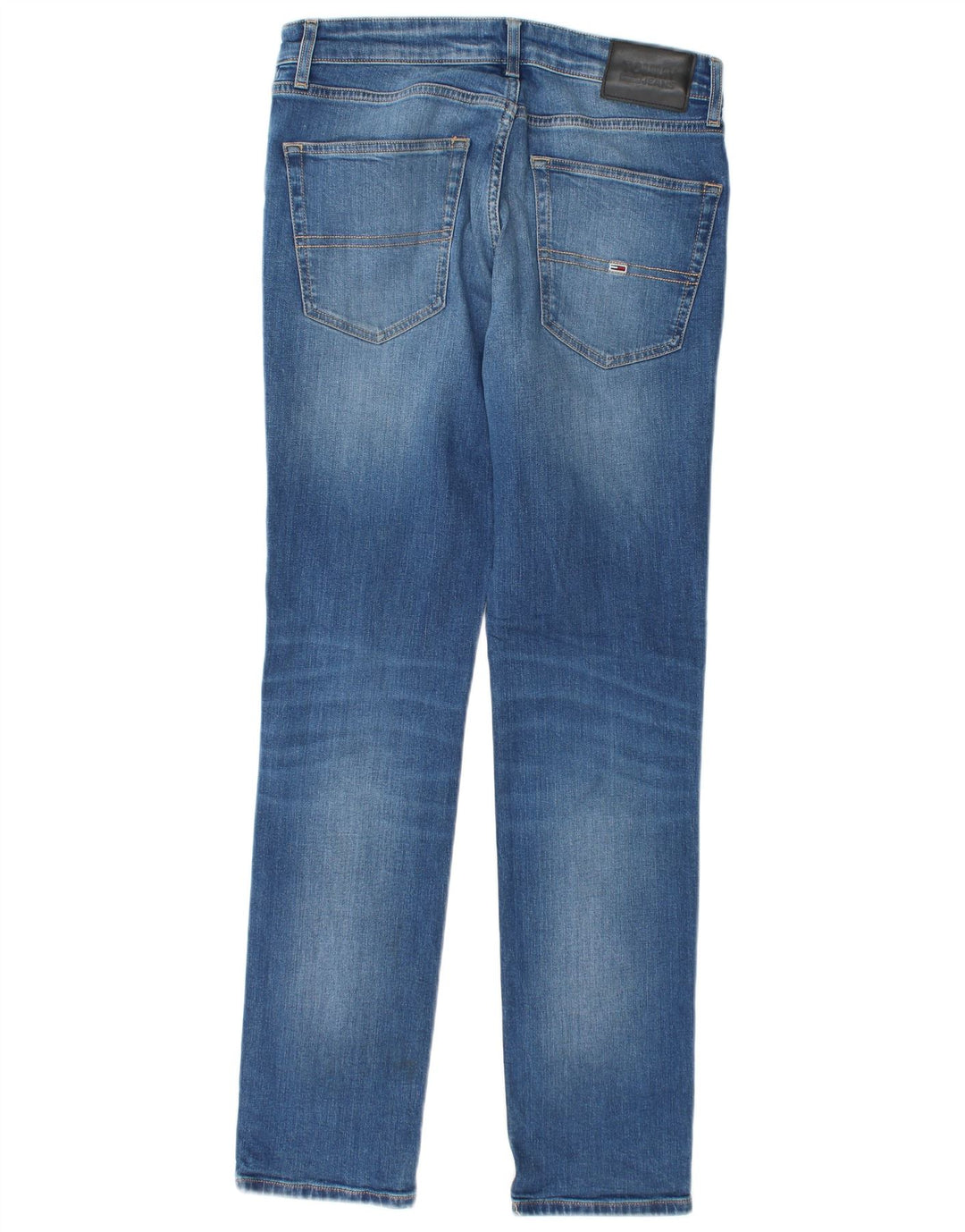 Jeans slim da uomo Tommy Hilfiger W32 L32 cotone blu