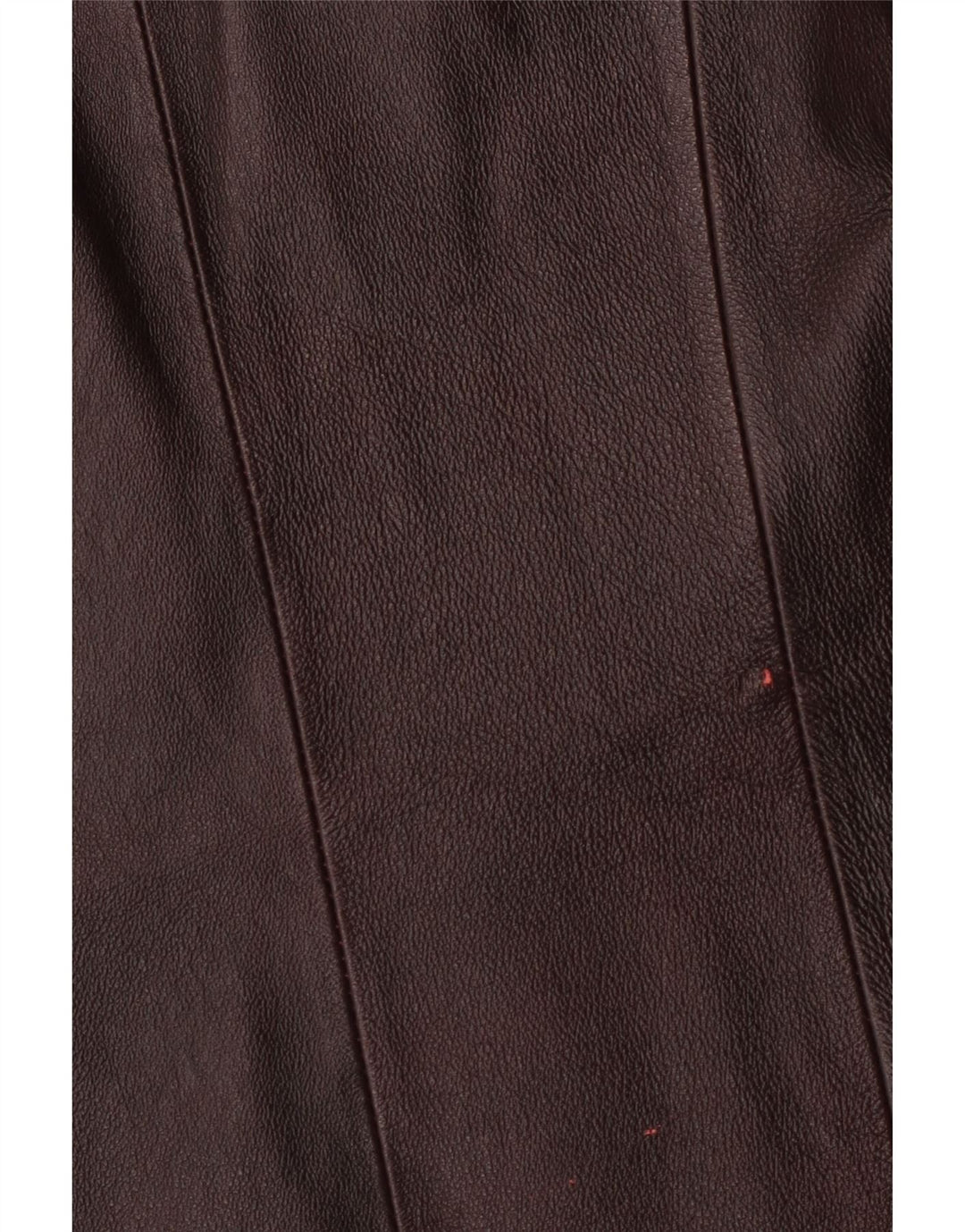 Giacca blazer in pelle vintage da donna a 3 bottoni UK 22 3XL Pelle bordeaux