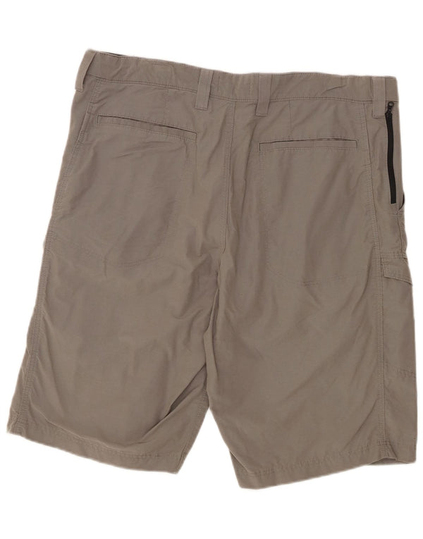 Pantaloncini cargo da uomo Marks & Spencer grandi W36 in cotone grigio