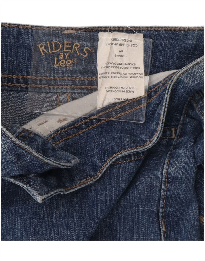 Jeans LEE Riders Capri da donna US 8 medio W32 L20 cotone blu