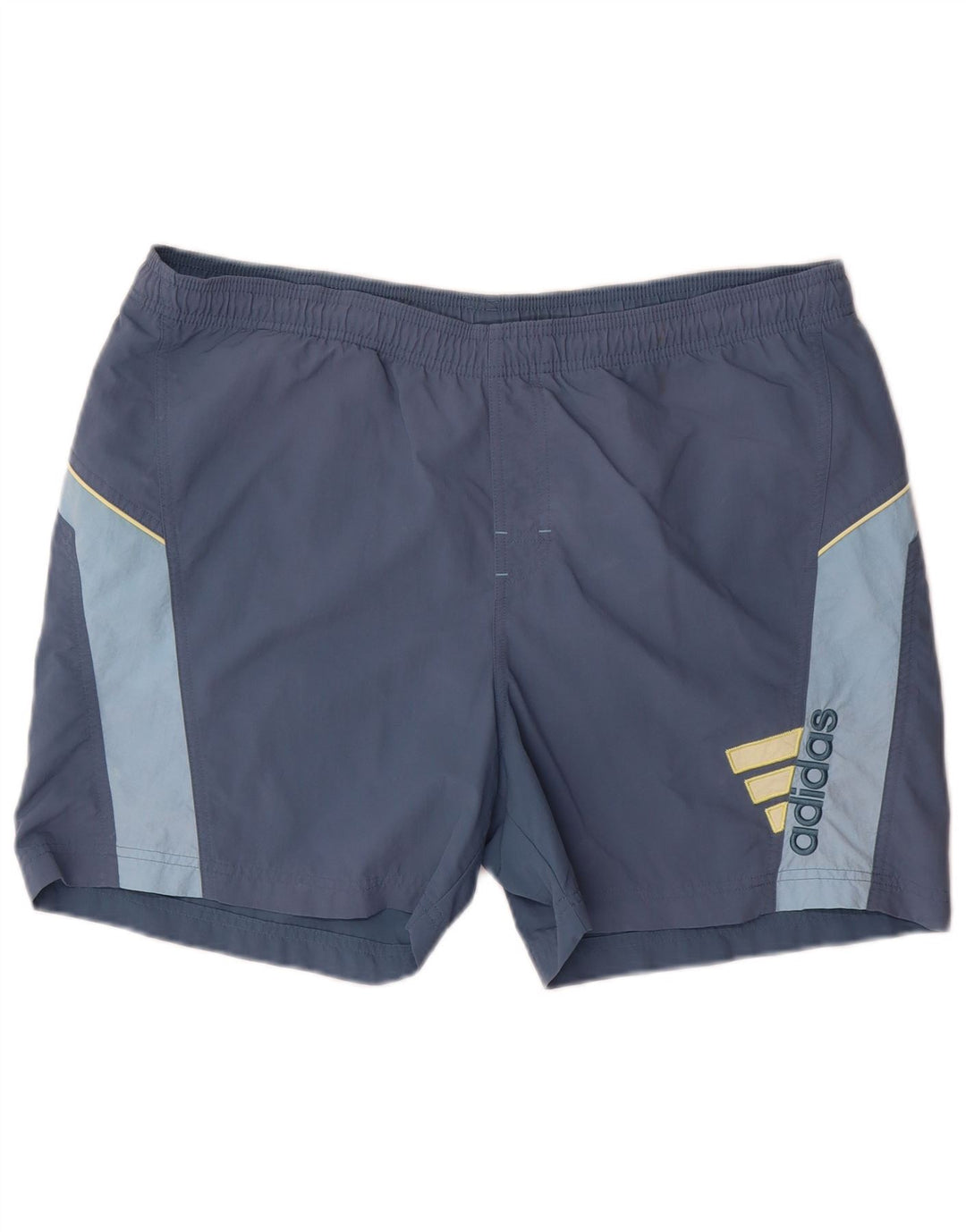 Pantaloncini sportivi Adidas da uomo grandi in poliestere blu