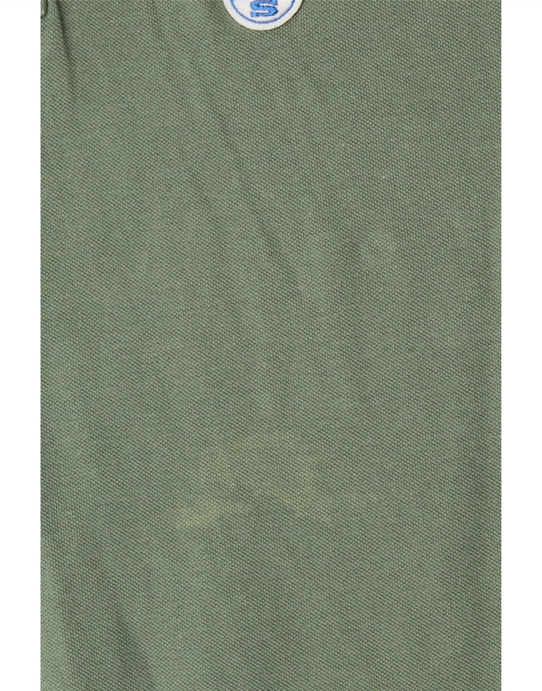 Polo da uomo North Sails in cotone verde medio