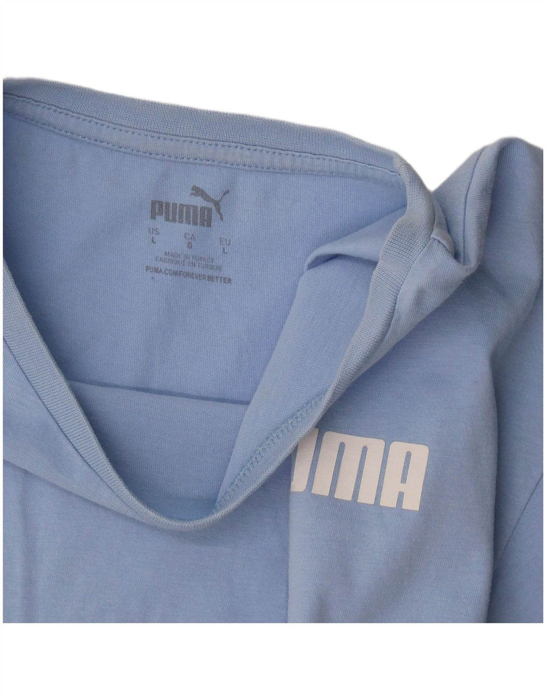 Maglietta corta da donna Puma UK 16 grande blu