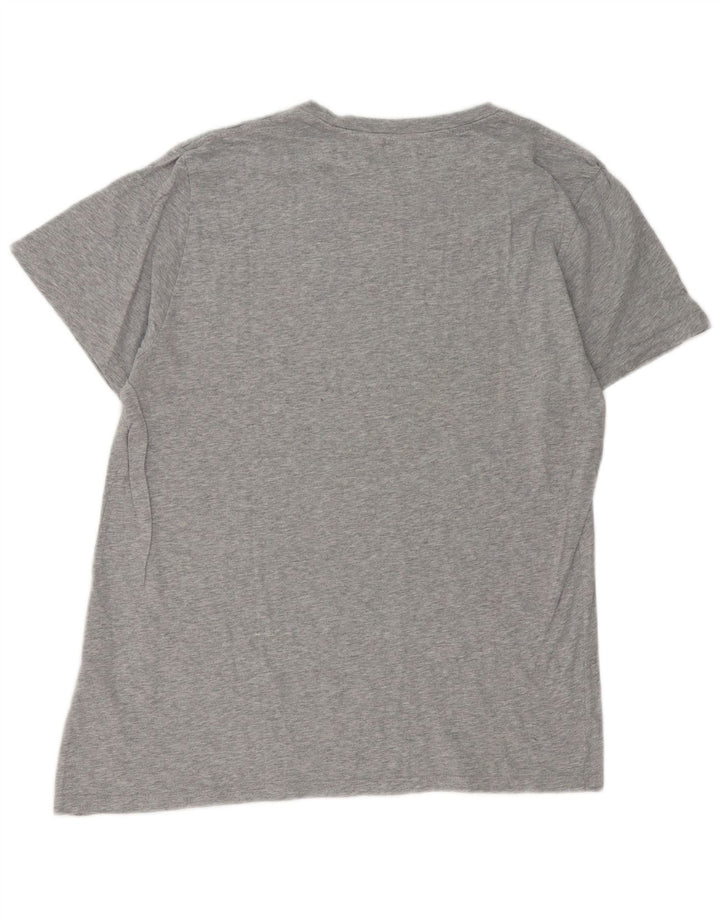T-shirt grafica da uomo Levi's Top XL in cotone grigio