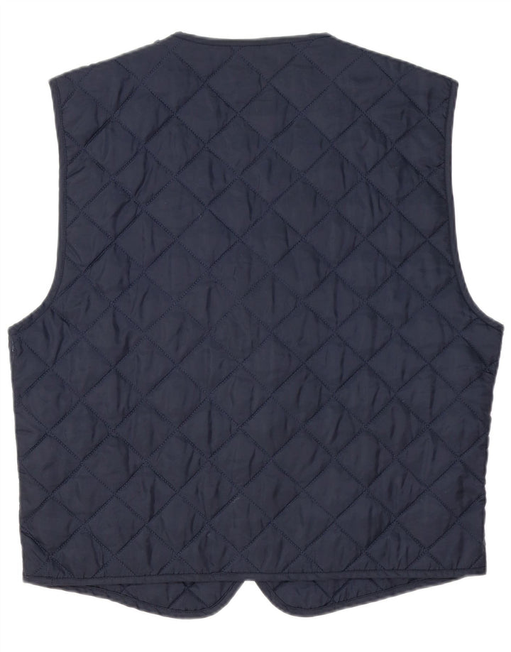 Gilet trapuntato da uomo SPALDING UK 42 XL Blu navy