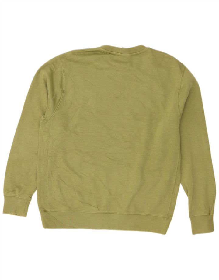 Felpa Nike da uomo, maglione grande, cotone kaki
