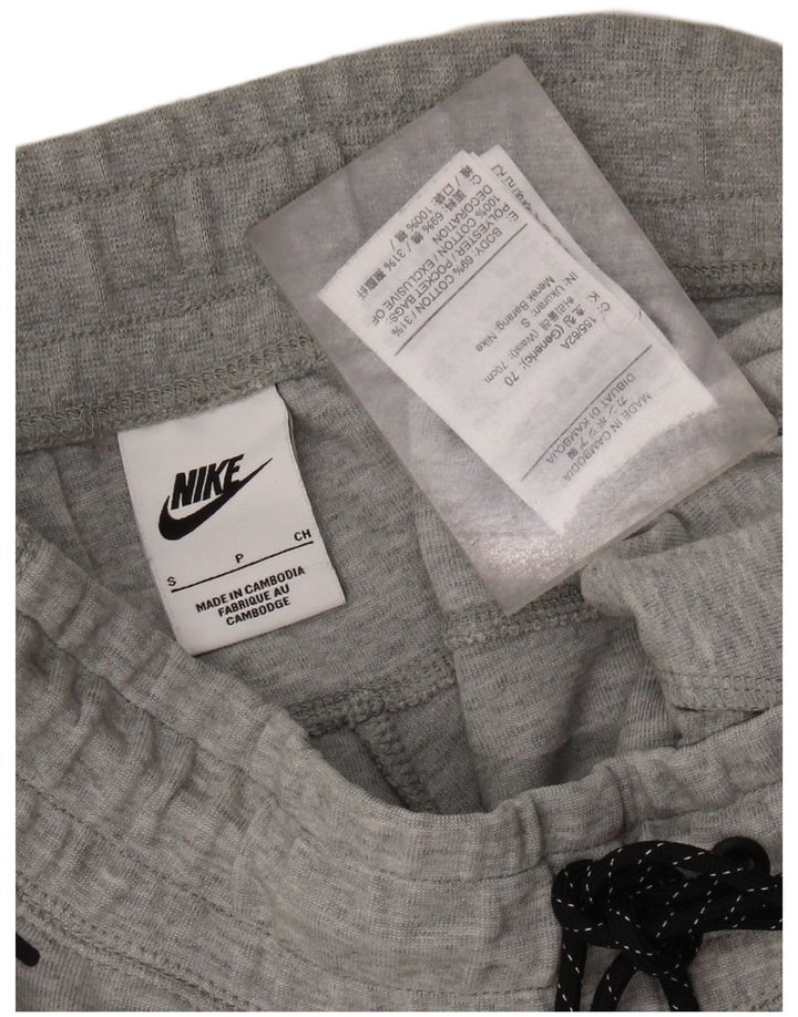 Pantaloni da tuta da uomo NIKE Joggers piccoli in cotone grigio