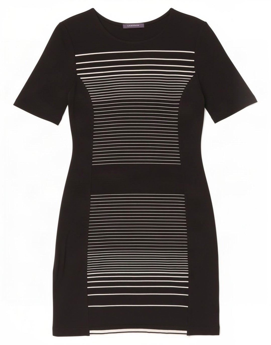 Abito tubino da donna Marks & Spencer UK 14 medio nero a righe