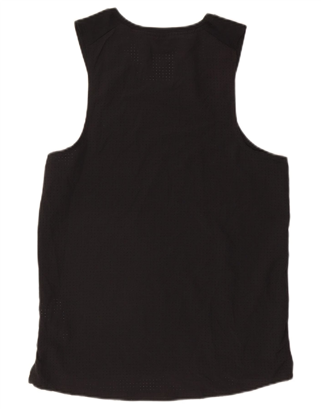 Canotta grafica Nike Dri Fit da uomo, piccola, in poliestere nero