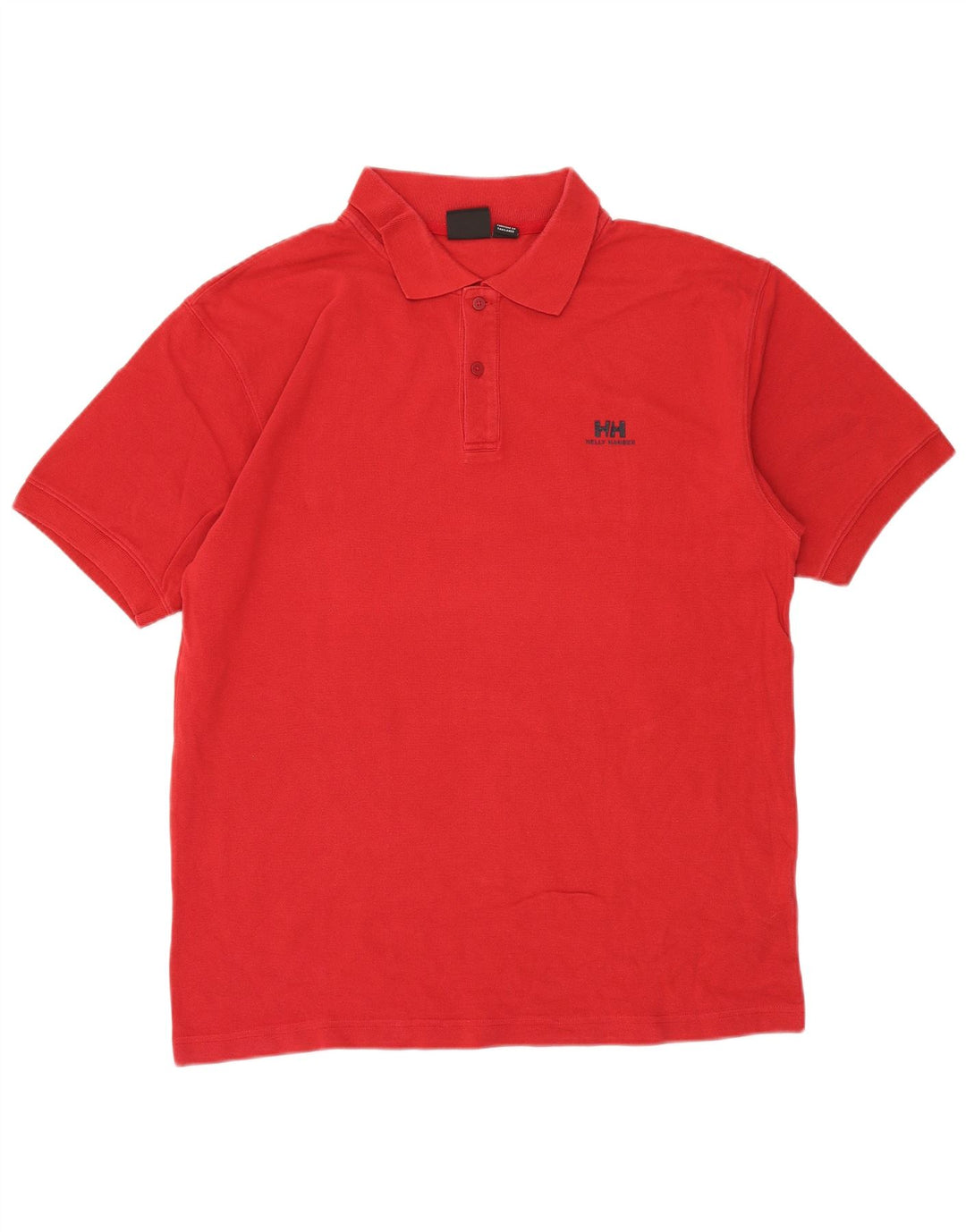 Polo da uomo Helly Hansen grande rossa in cotone