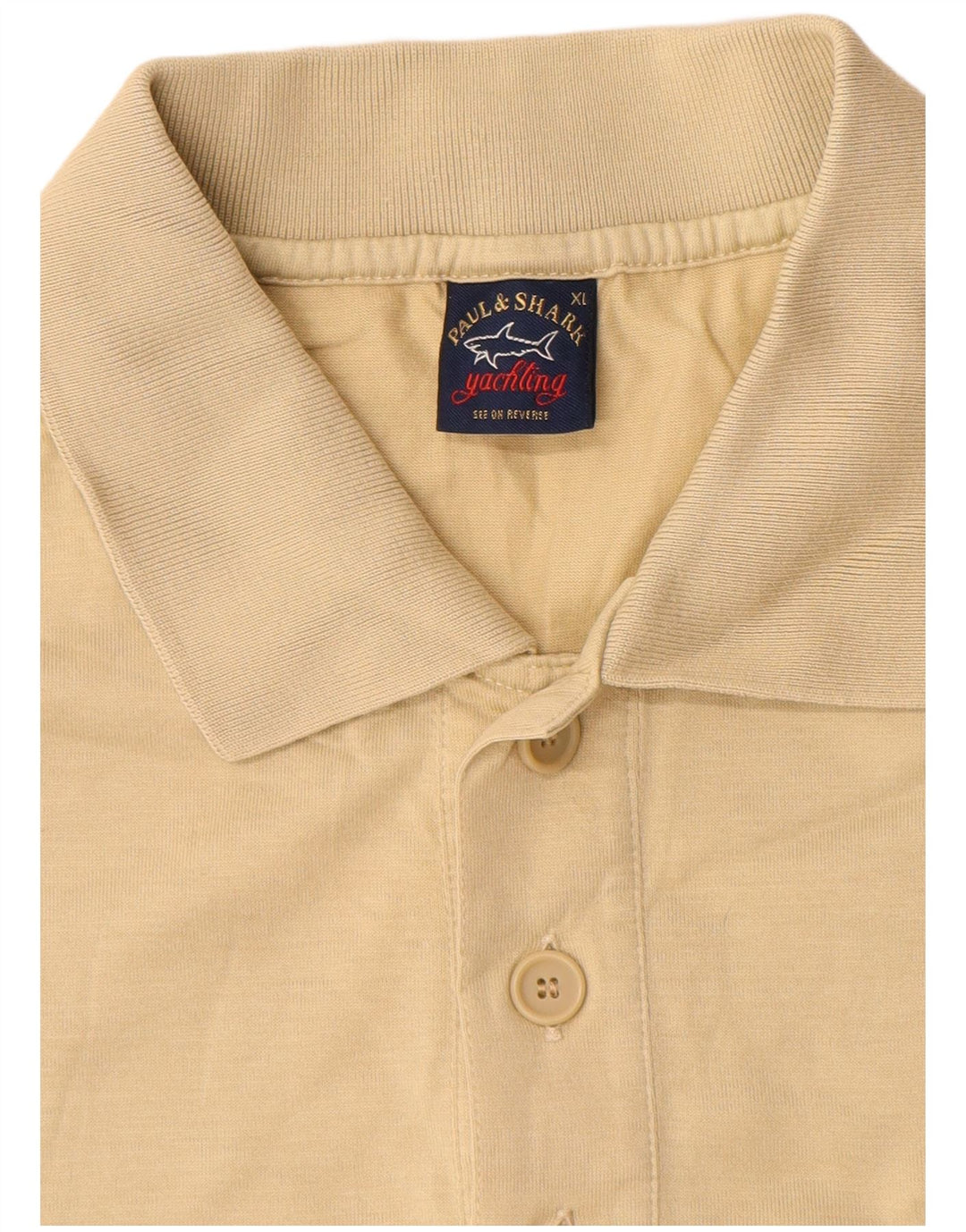 Polo da uomo Paul & Shark XL Beige