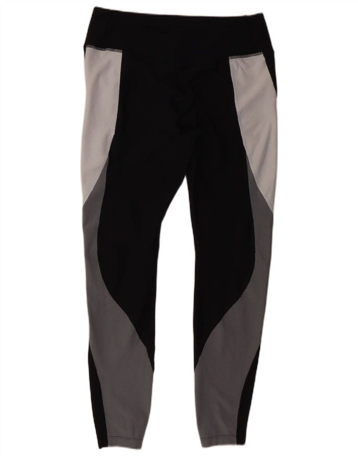 Leggings Nike Dri Fit da donna UK 14 Large Black Colourblock