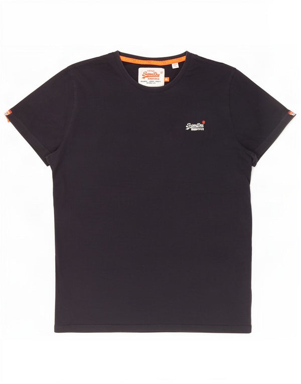 T-shirt da uomo Superdry Top XL in cotone blu navy