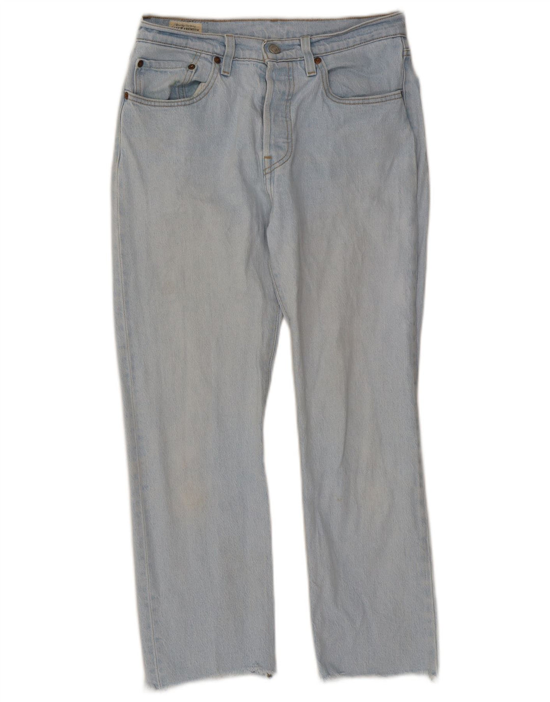 Jeans dritti Levi's 501 da donna W27 L26 cotone blu