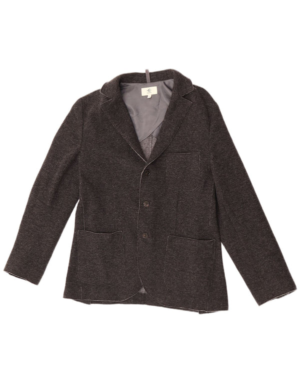 Giacca Blazer 3 Bottoni Donna Cerruti 1881 IT 50 XL Lana Grigia