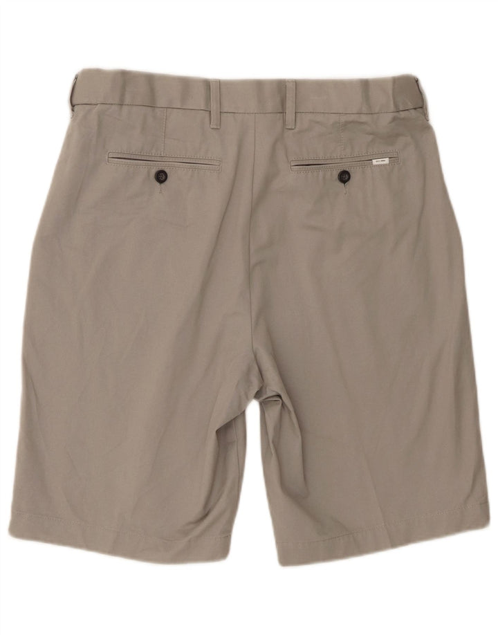 Pantaloncini chino da uomo Marks & Spencer W34 grandi in cotone grigio