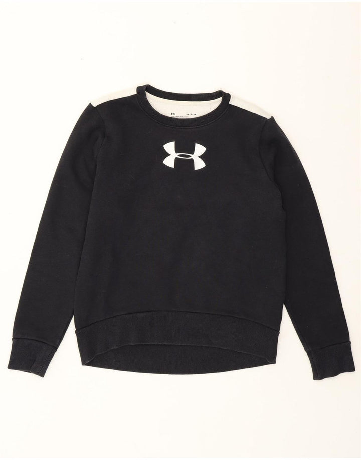 Felpa da donna UNDER ARMOUR UK 10 Small Black Colourblock