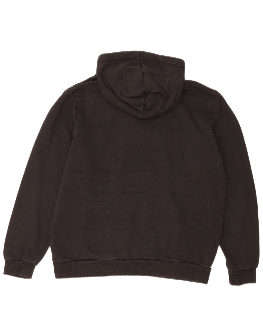 Felpa con cappuccio grafica da uomo Puma Large in poliestere color block nero