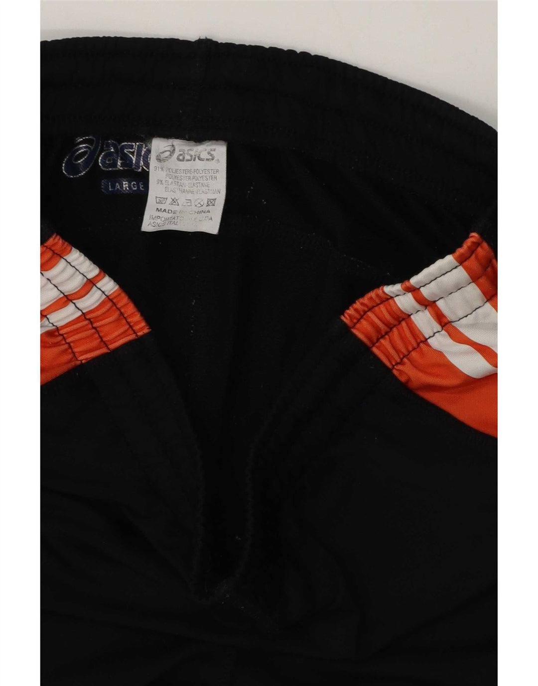 Pantaloncini sportivi da donna Asics Bermuda UK 14 Large Nero Colourblock Poliestere