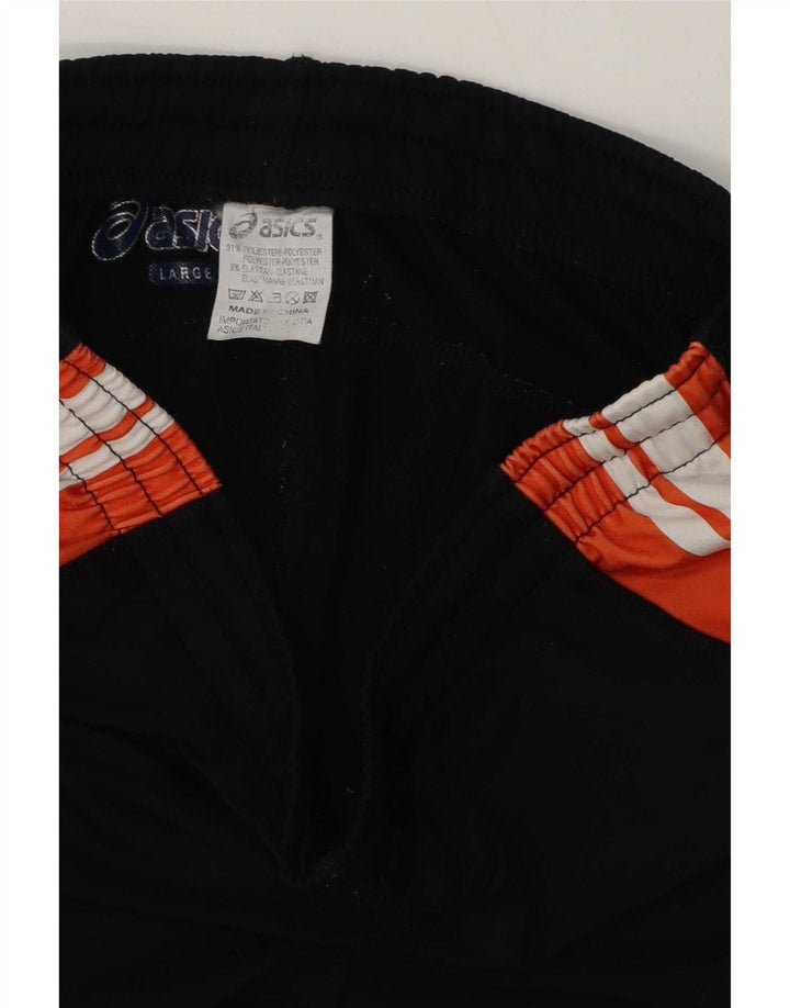 Pantaloncini sportivi da donna Asics Bermuda UK 14 Large Nero Colourblock Poliestere