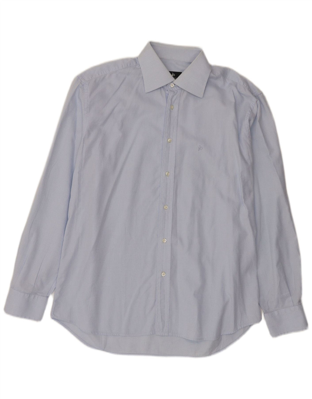 Camicia da uomo Roccobarocco taglia 41 16 grande cotone maculato blu