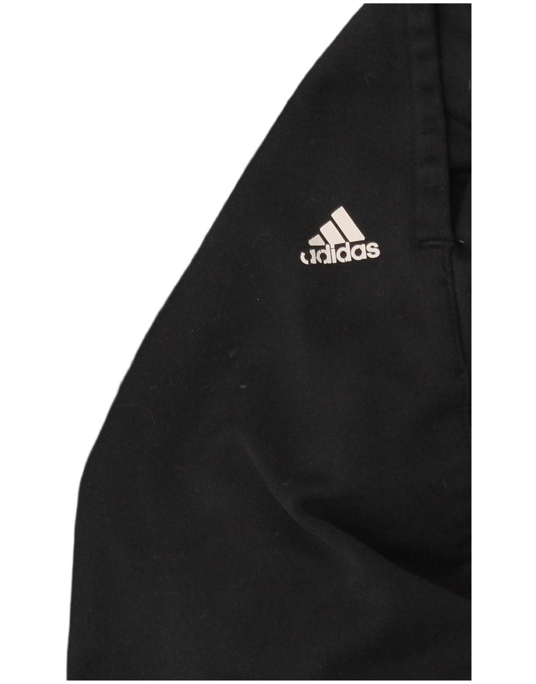 Pantaloni da tuta da uomo Adidas Large neri in poliestere