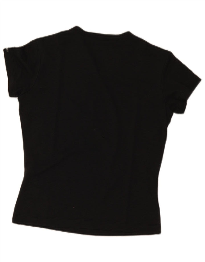 Maglietta da donna Columbia UK 12 Medium Nero Poliestere