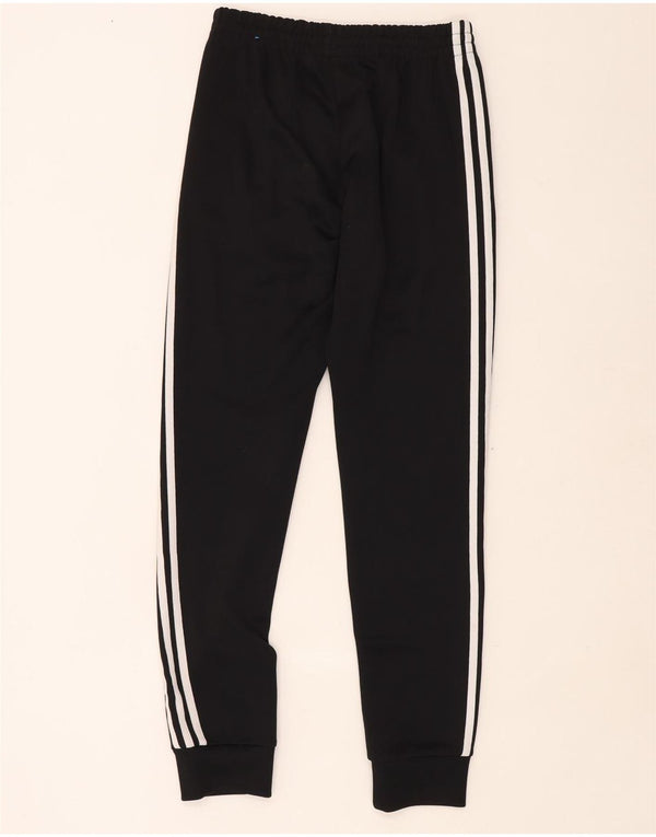 Pantaloni da tuta da uomo Adidas Joggers piccoli in poliestere nero
