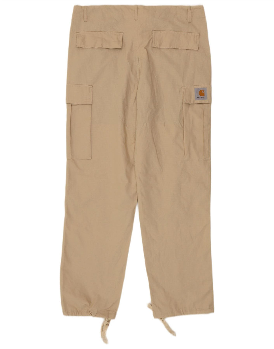 Pantaloni cargo dritti da uomo Carhartt medi W34 L29 cotone beige