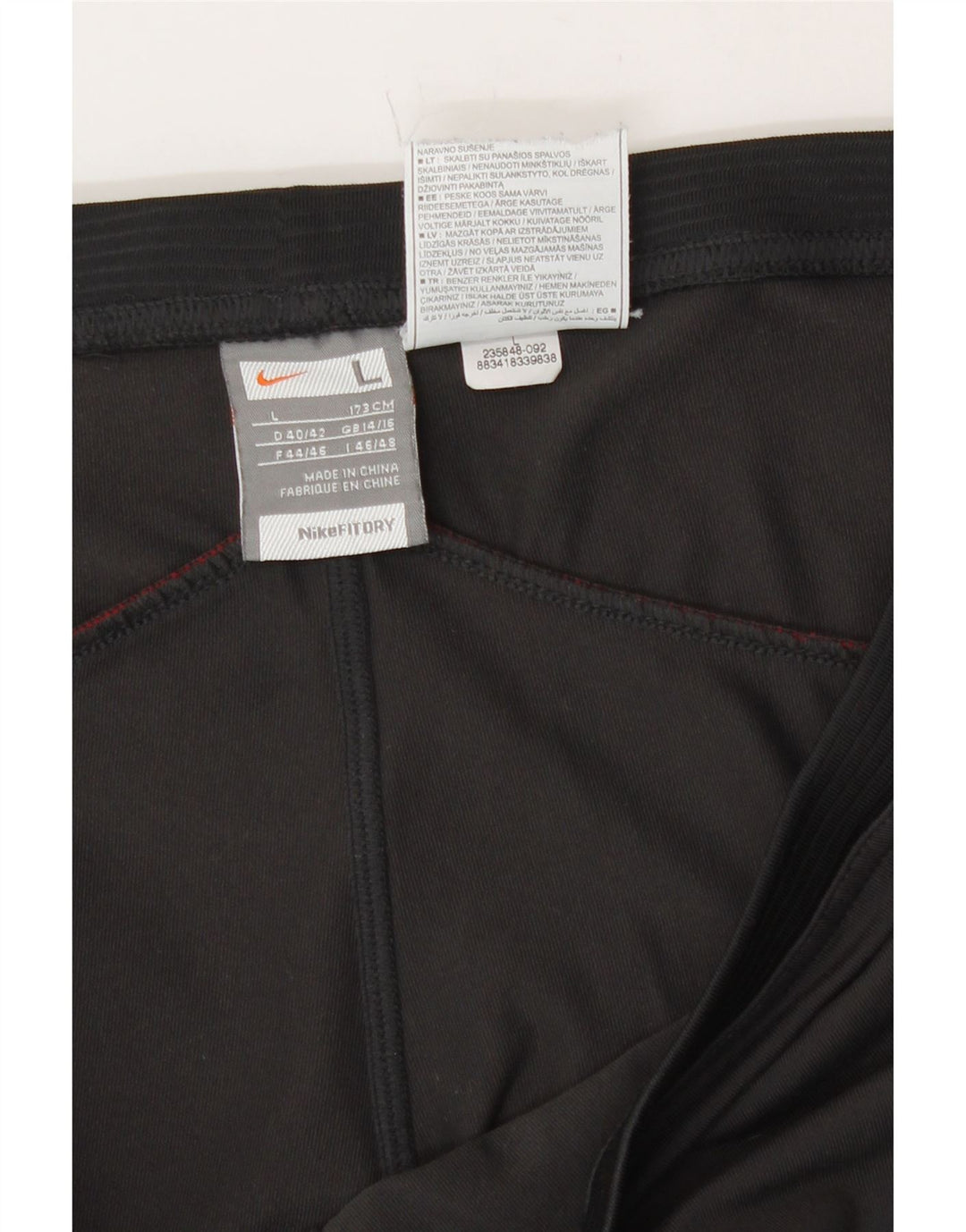 Pantaloni della tuta da donna Nike UK 14/16 Large Grigi