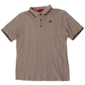 Polo Kappa Uomo Small in cotone mélange grigio