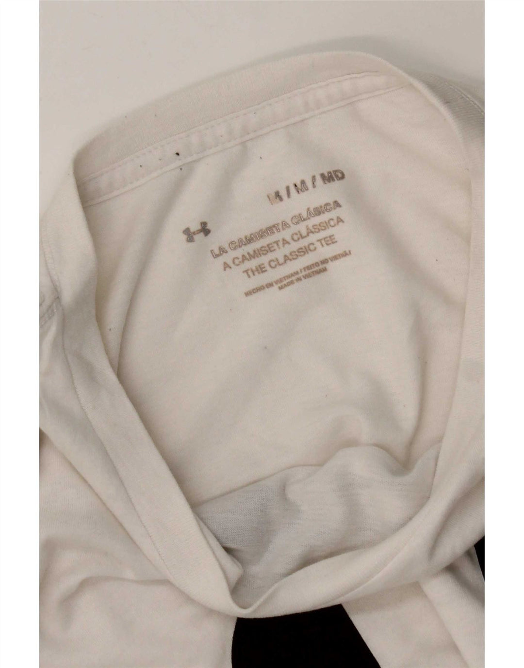 Maglietta grafica da uomo Under Armour Top bianco medio