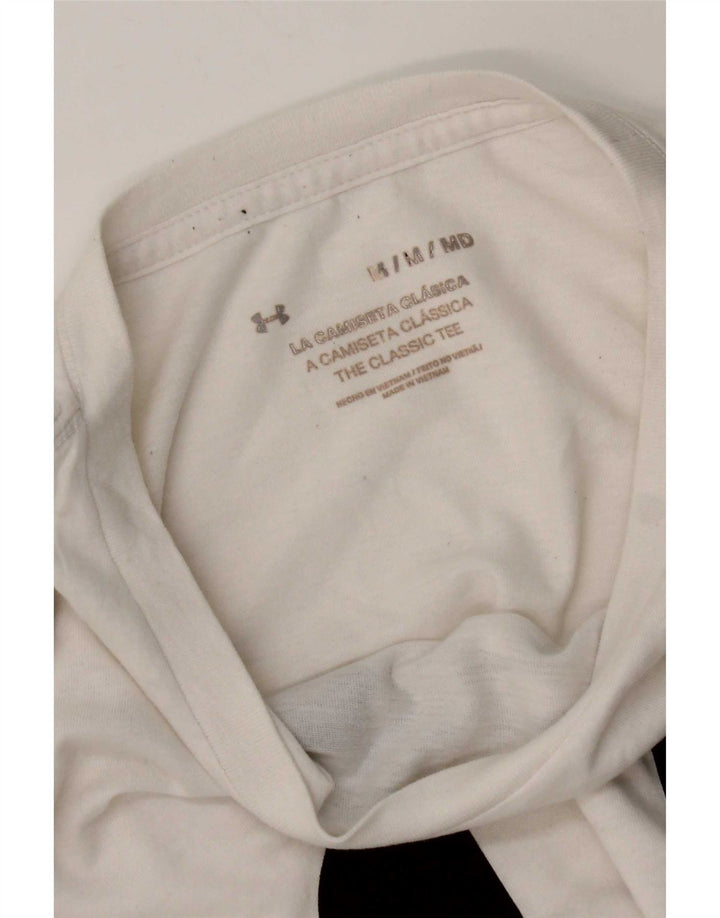 Maglietta grafica da uomo Under Armour Top bianco medio