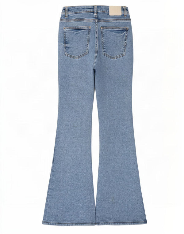 Jeans svasati da donna Zara EU 36 XS W26 L31 cotone blu