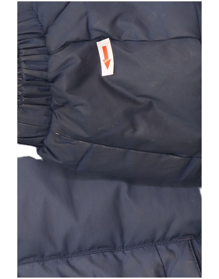 Giacca imbottita da uomo Tommy Hilfiger UK 42 XL poliestere blu navy