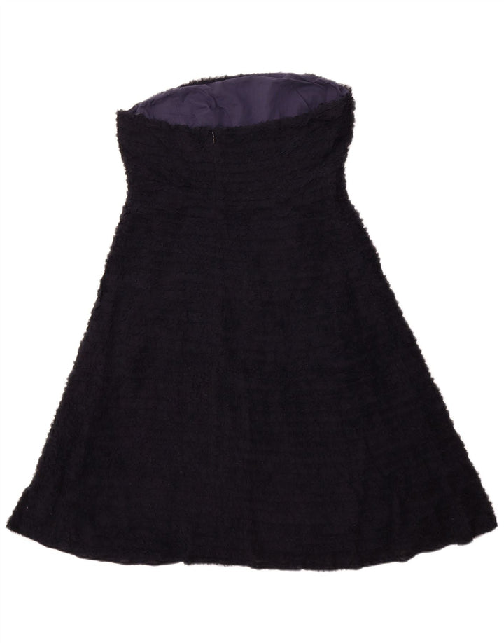 Abito senza spalline da donna J. CREW UK 12 Blu navy medio