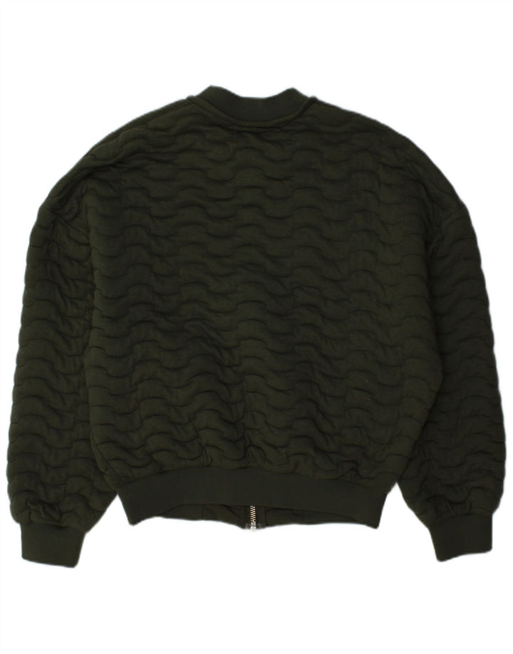 Giubbotto bomber da donna Zara UK 14 medio cachi