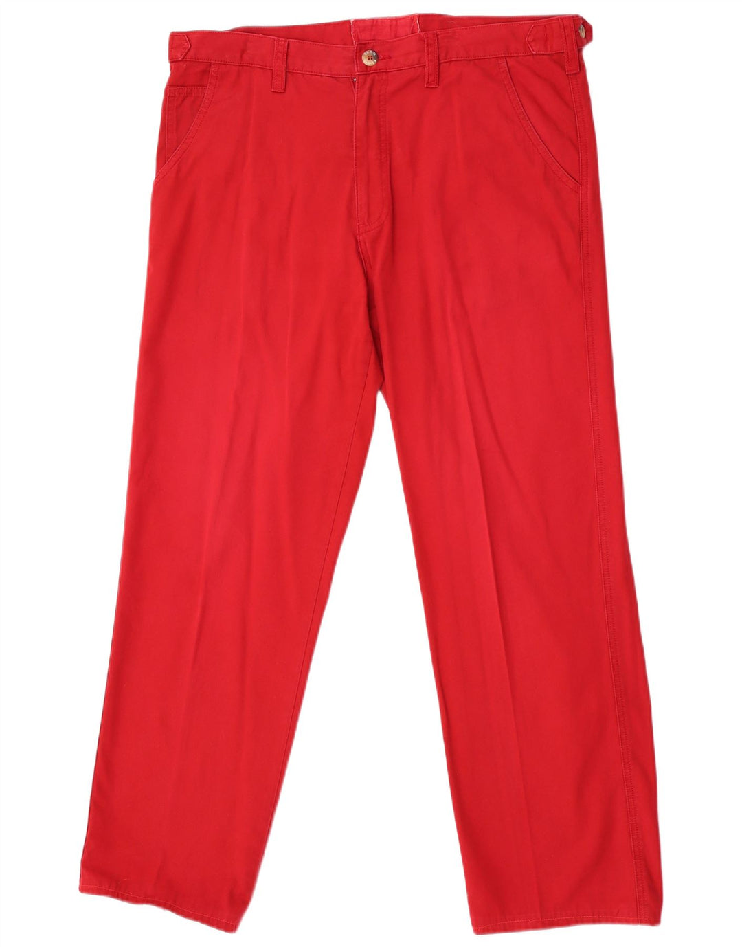 Pantaloni chino dritti da uomo Slam W36 L29 Rossi