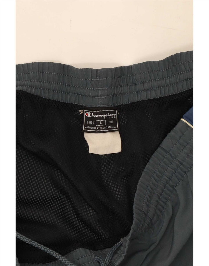 Pantaloni da tuta da uomo Champion Large Grey Colourblock