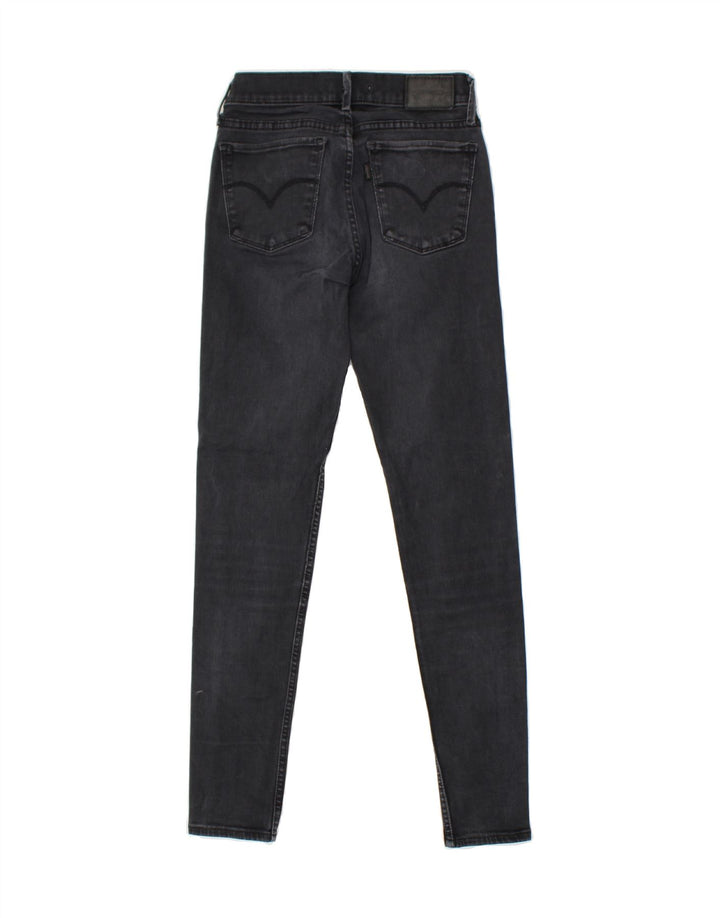 LEVI'S Womens 710 Super Skinny Jeans W26 L27  Grey Cotton Vintage Levi's and Second-Hand Levi's from Messina Hembry 