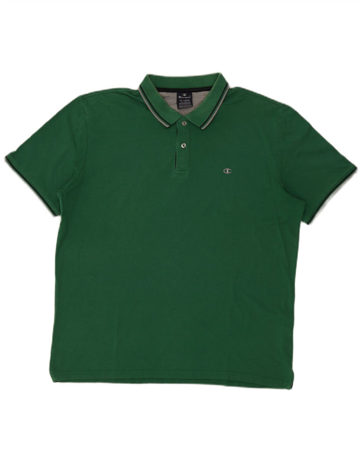 Polo da uomo Champion 2XL cotone verde