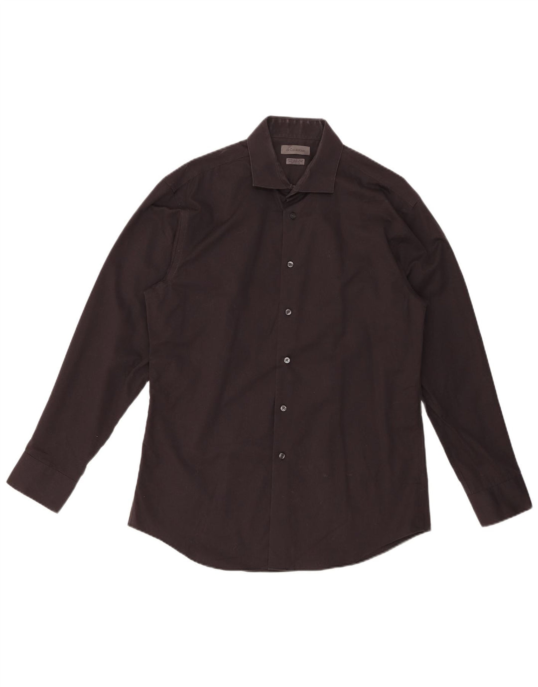 CALVIN KLEIN Camicia da uomo extra slim fit taglia 16 grande nera