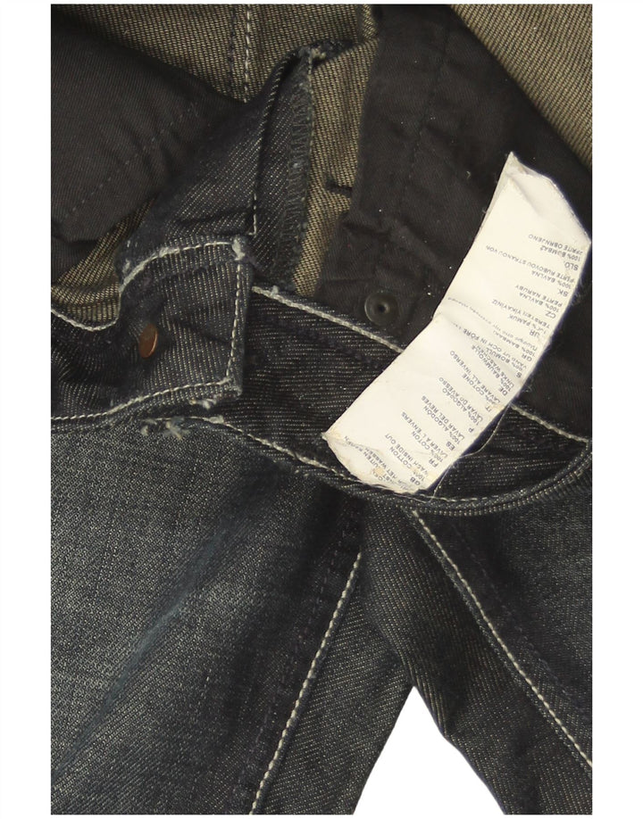 Jeans dritti da donna G-Star W28 L32 cotone blu navy
