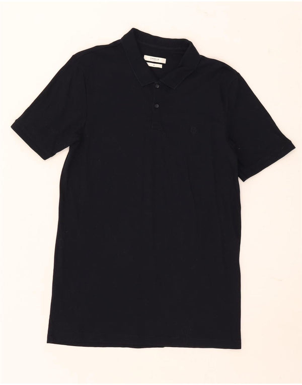 Polo da uomo Jack & Jones in cotone blu navy medio