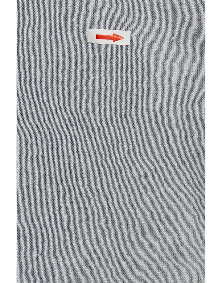 Jack & Jones Maglione da uomo con scollo a barca in cotone blu medio