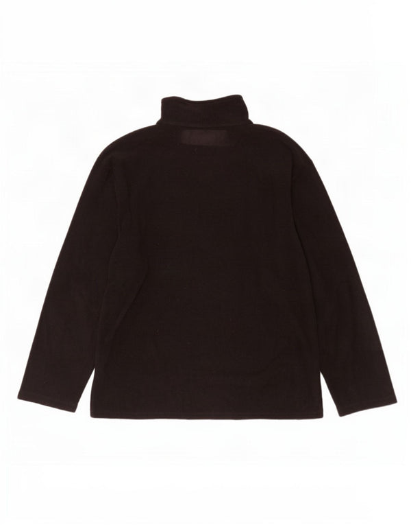 Giacca in pile da uomo Kappa UK 42 XL poliestere nero